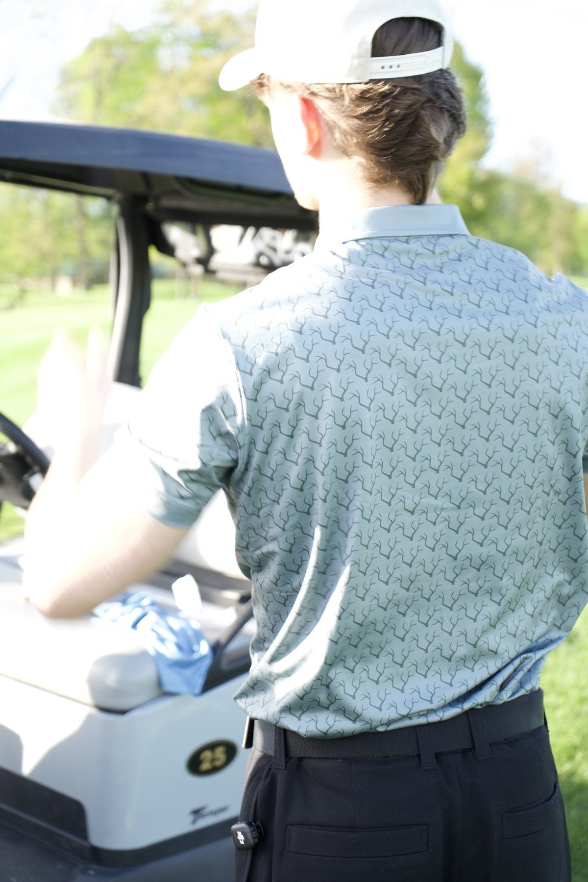 Deer Golf — antler pattern detail