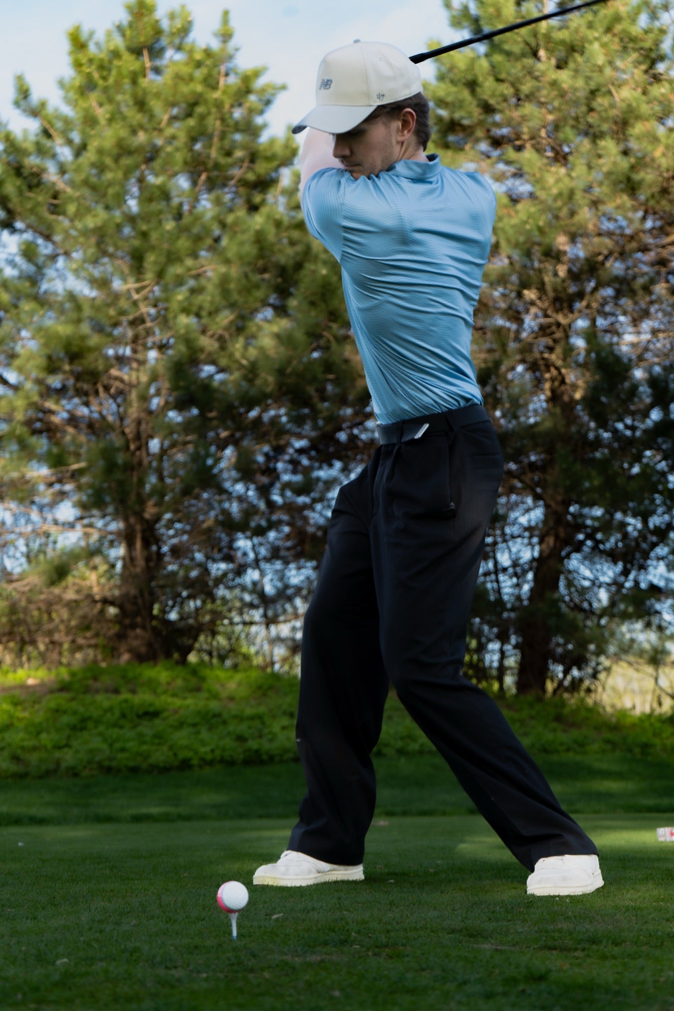Deer Golf — backswing